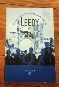 Leedy drum catalog collection ('33, '37, '38)