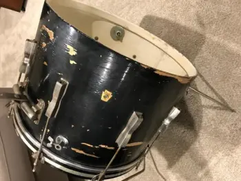 Ever see this before? 2 badges on bass drum
