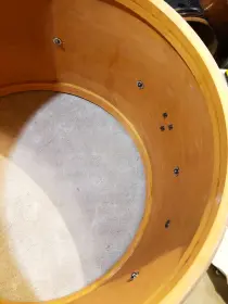 FOR SALE: Vintage 1938 Ludwig &amp; Ludwig 12x18 Single Tension Bass Drum