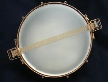 1926-27 LUDWIG &amp; LUDWIG 5 x 14 NOB/12 pt. FLORAL ENGRAVED DeLUXE SUPER-LUDWIG MODEL