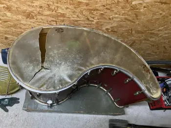 Deri comma drum for Stockhausen, and the Warp drum