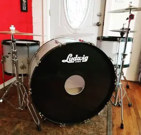 My Finished Marching Drum Kit