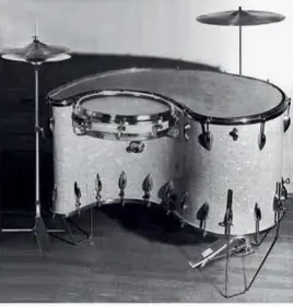 Deri comma drum for Stockhausen, and the Warp drum