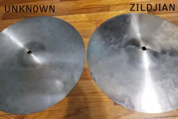 Unlabeled Hi hats Compared to Vintage Zildjian..Help Identify
