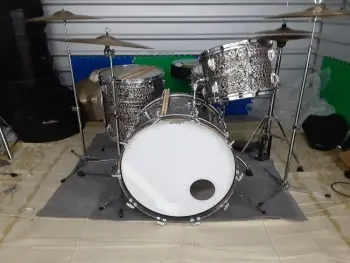 Rogers Red Onyx Drums
