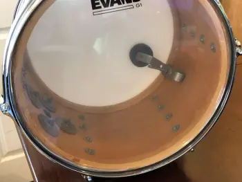Slingerland Silver Sparkle 8x12&quot; Tom