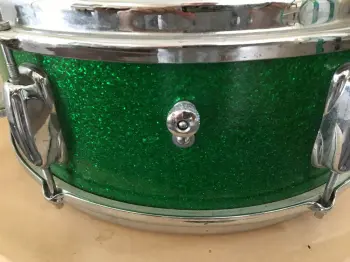 Slingerland Deluxe Student Sparkling Green Pearl
