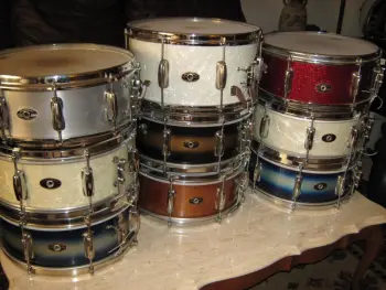 Slingerland Deluxe Student Sparkling Green Pearl