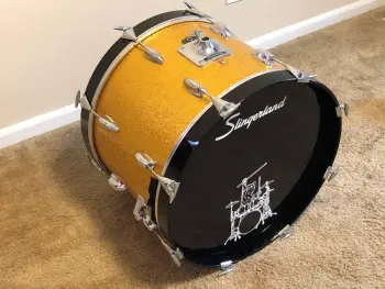 Slingerland Sparkle Orange 14x20&quot; Bass Drum