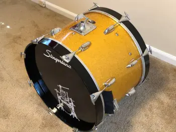 Slingerland Sparkle Orange 14x20&quot; Bass Drum