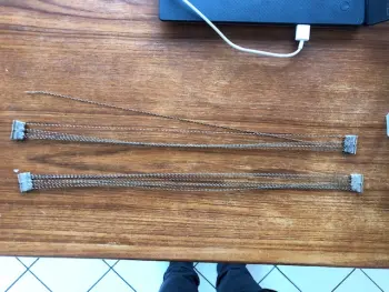 Soldering snare wires