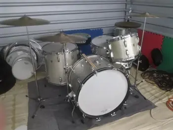 Ludwig Silver Sparkle Drums