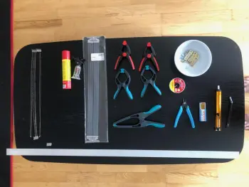Soldering snare wires