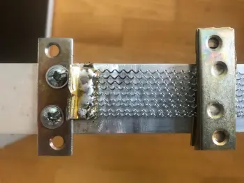 Soldering snare wires