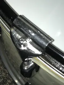 Slingerland Gibson era bass drum tom mount &amp; bass drum claws