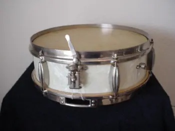 TWO RARE 1940s-50s SLINGERLAND 4x13 &quot;BE BOP&quot; RADIO KINGS