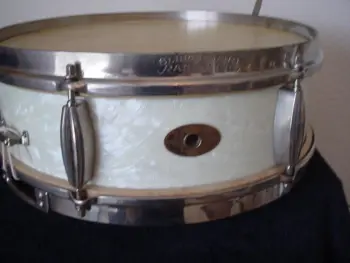 TWO RARE 1940s-50s SLINGERLAND 4x13 &quot;BE BOP&quot; RADIO KINGS