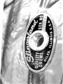 Manufacturing Years for Vintage Slingerland Drum Set