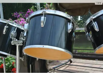 Ludwig Concert Tom Bottom Hoop Restoration