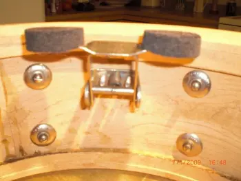 Vintage (1950s) Slingerland Radio King Bass and Snare drum