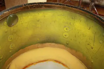 The punk rocker's 1965 Ludwig restored