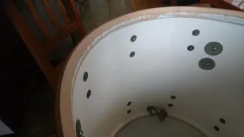 The punk rocker's 1965 Ludwig restored