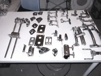 MIJ Parts Rails, Clamps, Dampers, Mounts etc.