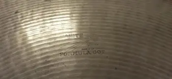 Help id'ing Paiste Formula 602 preserial