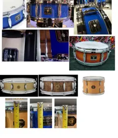 last colaiuta snare - gretsch die cast hoops