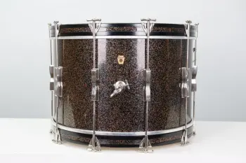 Ludwig Black Galaxy Sparkle kit, factory or pieced together?