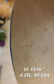 1960s A Zildjian appears to be cut down