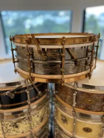 1929 ludwig &amp; ludwig new era-sensitive snare drums