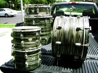 Ludwig Standard Strata Finish Variations