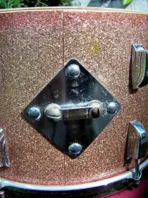 Slingerland Leedys - pink sparkle
