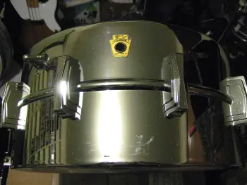 1968 Ludwig Supraphonic 6.5 Keystone Badge!