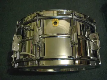 1968 Ludwig Supraphonic 6.5 Keystone Badge!
