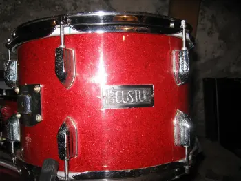 MIJ stencil v.1  &quot;Custum&quot; red sparkle set