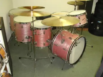 Rogers Pink Ripple Pearl wrap