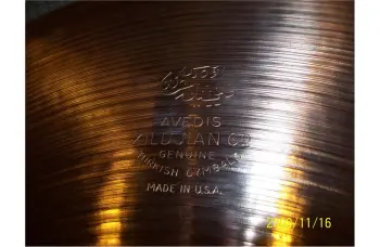 Zildjian Avedis Ride Cymbal  20&quot; Medium Thin (1960s)