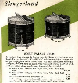 Slingerland Marching Drum