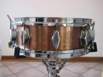 70's copper Fibes snare
