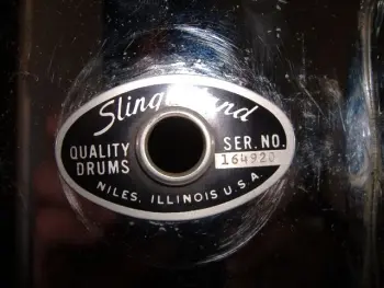 Slingerland 10 lug chrome *THIN* snare