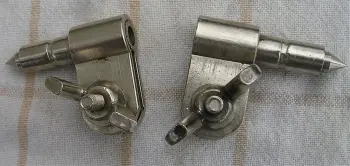 Bass drum Spur parts Nickel plated Leedy? Slingerland? Ludwig?