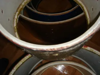 60's Ludwig Bearing Edges - To Cut or Not To Cut?