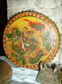 Looking for 1920s examples, painted Bass Drum Heads