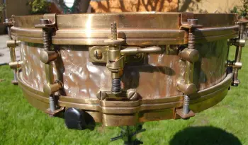 John Grey &amp; Sons Milwaukee 4x13 Wrap over Brass snare