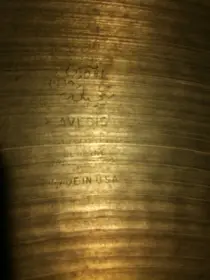 Help Identifying Zildjian 24&quot; ride (Hollow Logo)