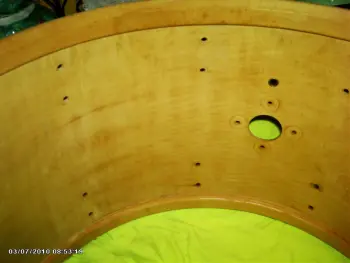 Cleaning interior of shells