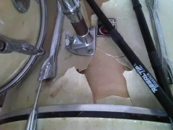 What causes cracking of Premier wrap?