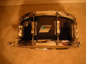 ludwig 6.5&quot; vistalite supersensitive snare-- smoke